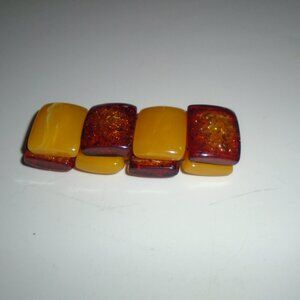 Vintage bakelite bead bracelet